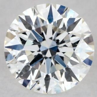 0.23 Carat Round H SI1 EX GIA Natural Diamond