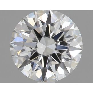 1.0 Carat Round F VVS1 EX GIA Natural Diamond