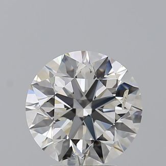 3.0 Carat Round H SI2 EX GIA Natural Diamond