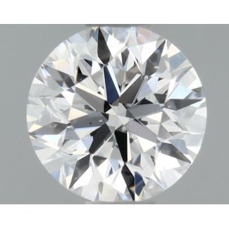 0.5 Carat Round D SI1 VG EX GD GIA Natural Diamond