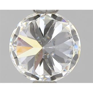 0.73 Carat Round H VVS2 EX GIA Natural Diamond