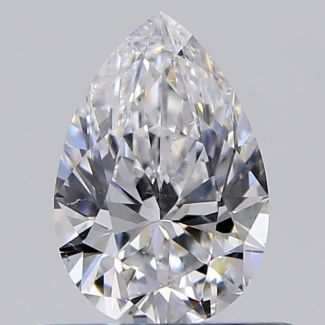 0.50 Carat Pear D VS2 - VG GIA Natural Diamond