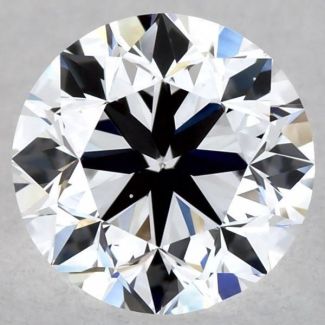 0.7 Carat Round D VS2 VG GD GIA Natural Diamond