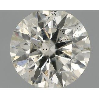 0.51 Carat Round I SI2 EX VG IGI Natural Diamond