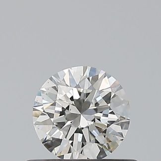 0.4 Carat Round H SI1 EX VG GIA Natural Diamond