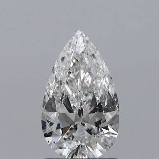 1.01 Carat Pear F SI2 - EX VG GIA Natural Diamond