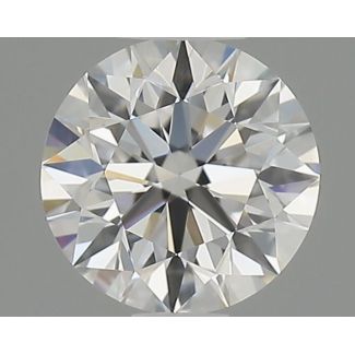 0.36 Carat Round D VVS1 EX GIA Natural Diamond