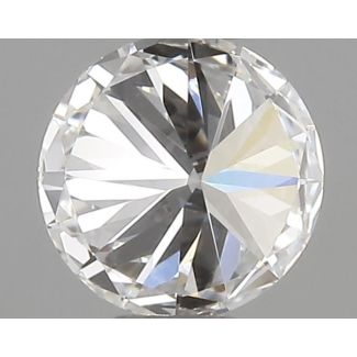 0.32 Carat Round F VVS2 EX VG GIA Natural Diamond