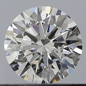 0.4 Carat Round D VVS1 EX GIA Natural Diamond