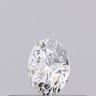 0.24 Carat Round D VS2 EX GIA Natural Diamond