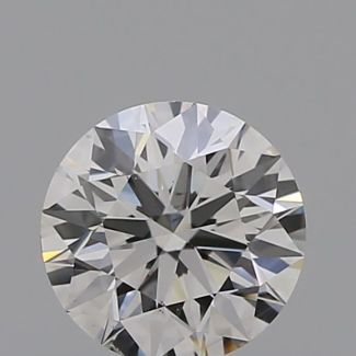 0.33 Carat Round H VS2 EX GIA Natural Diamond