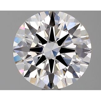 1.7 Carat Round E VVS2 EX GIA Natural Diamond