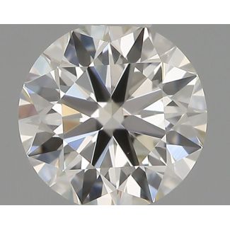 0.34 Carat Round G VS1 EX IGI Natural Diamond