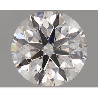 0.9 Carat Round G VS2 EX GIA Natural Diamond