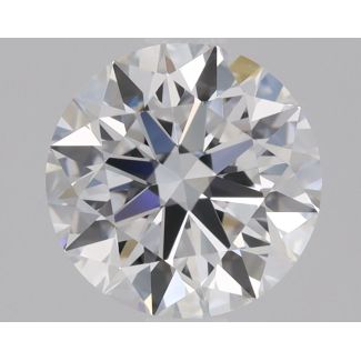 1.0 Carat Round D VVS2 EX GIA Natural Diamond