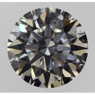 0.4 Carat Round I SI1 EX VG GIA Natural Diamond