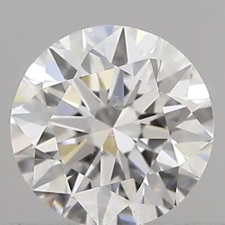 0.42 Carat Round E SI1 EX GIA Natural Diamond