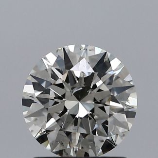 1.01 Carat Round J SI2 EX GIA Natural Diamond