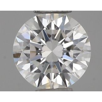 0.3 Carat Round F VVS2 EX GIA Natural Diamond