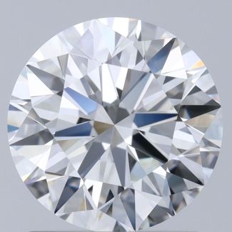 1.51 Carat Round G VVS2 VG EX NONE Natural Diamond