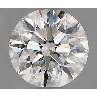 0.9 Carat Round H VVS2 EX GIA Natural Diamond