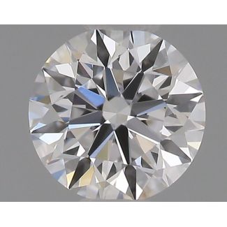 0.36 Carat Round D IF EX GIA Natural Diamond