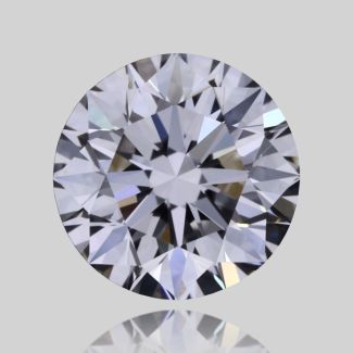 0.5 Carat Round E VVS2 EX GIA Natural Diamond