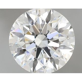 0.63 Carat Round G VVS2 EX GIA Natural Diamond