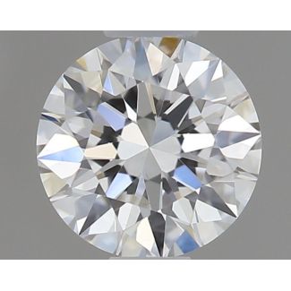 0.32 Carat Round E VS1 EX GIA Natural Diamond