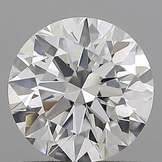 0.7 Carat Round D VVS2 EX VG GIA Natural Diamond