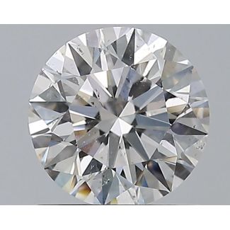 1.0 Carat Round E SI2 EX GIA Natural Diamond