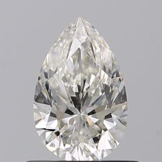 0.55 Carat Pear H SI2 - EX VG GIA Natural Diamond