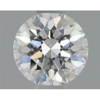 0.50 Carat Round E SI1 EX GIA Natural Diamond