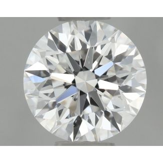 0.6 Carat Round E VS1 EX GIA Natural Diamond