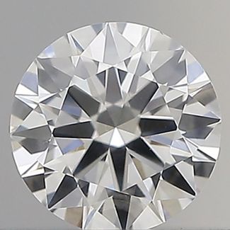 0.40 Carat Round G VS2 VG EX GIA Natural Diamond