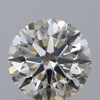 1.00 Carat Round J VS2 EX IGI Natural Diamond