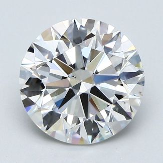 1.7 Carat Round I VS2 EX GIA Natural Diamond