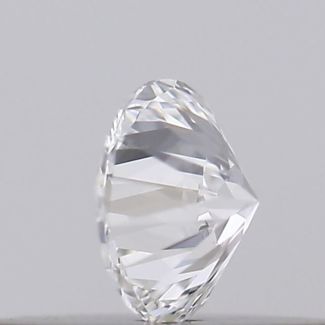 0.15 Carat Round D VVS2 EX VG GIA Natural Diamond