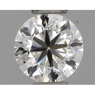 0.3 Carat Round H VVS1 GD EX VG IGI Natural Diamond