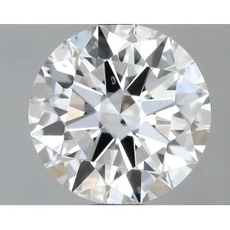 1.02 Carat Round E SI2 EX GIA Natural Diamond