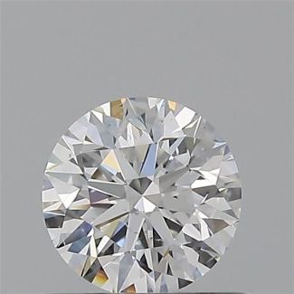 0.50 Carat Round E SI2 EX GIA Natural Diamond