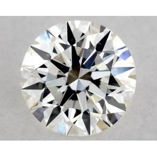 0.6 Carat Round H VS1 EX GIA Natural Diamond