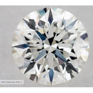 0.32 Carat Round I SI1 VG EX GIA Natural Diamond