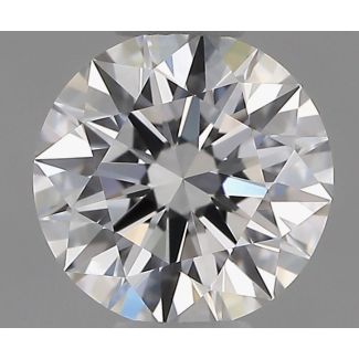 0.7 Carat Round F VVS1 EX GIA Natural Diamond