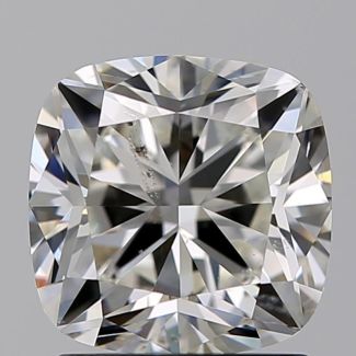 1.50 Carat Cushion Modified I SI2 - EX VG GIA Natural Diamond