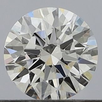 0.35 Carat Round D VVS1 EX GIA Natural Diamond