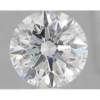 1.0 Carat Round G SI2 EX GIA Natural Diamond