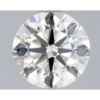 1.0 Carat Round H VVS1 EX GIA Natural Diamond