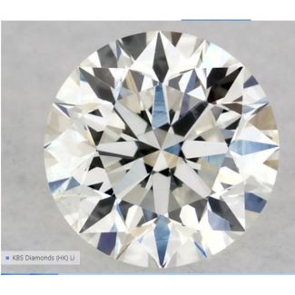 0.3 Carat Round I SI1 EX GIA Natural Diamond