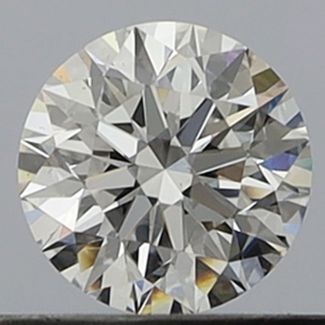 0.43 Carat Round E VS2 EX GIA Natural Diamond